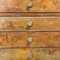 Patinated Wooden Desk in Rusty Copper Color, 1950s, Image 4