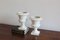 White Lacquered Ceramic Vases from Capuani Este, Italy, 1900s, Set of 2 2