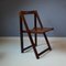 Wooden Folding Chair by Aldo Jacober for Alberto Bazzani, 1970s 1