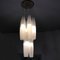 Murano White Glass Nine Tubes Chandelier by Alessandro Pianon for Vistosi, 1960s 8