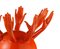 Centro de mesa Hand by Hand en naranja de Rebirth Ceramics, Imagen 2