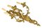 Große französische Wandleuchten aus vergoldeter Bronze, 19. Jh., 2er Set 4