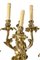Large 19th Century French Gilt Bronze Wall Light Sconces, Set of 2 3