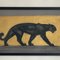 Jean Royers, Large Panthers, Charcoal on Paper, Framed, Set of 2 11