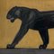Jean Royers, Large Panthers, Charcoal on Paper, Framed, Set of 2 7