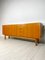 Großes minimalistisches deutsches Sideboard aus hellem Nussholz, 1960er 15