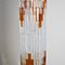 Ice & Orange Murano Glass Floor Lamp by Albano Poli for the Poliarte 9