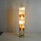 Ice & Orange Murano Glass Floor Lamp by Albano Poli for the Poliarte 2