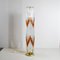 Ice & Orange Murano Glass Floor Lamp by Albano Poli for the Poliarte 1