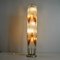 Ice & Orange Murano Glass Floor Lamp by Albano Poli for the Poliarte 4