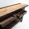 Brown Painted Workbench with Shelf and Drawers, Image 9