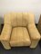 Cream Beige Brown Leather DS 44 Lounge Chair from de Sede 10