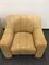 Cream Beige Brown Leather DS 44 Lounge Chair from de Sede 9