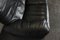 Black Leather Maralunga Sofa by Vico Magistretti for Cassina, Image 9