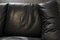 Black Leather Maralunga Sofa by Vico Magistretti for Cassina, Image 7
