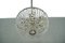 Austrian Crystal Glass Chandelier from Bakalovits and Sons, 1950s 1