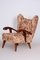 Art Deco Brown Armchair, Czechia, 1930s, Image 2