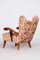 Art Deco Brown Armchair, Czechia, 1930s, Image 10