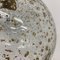 Mid-Century Glass Globe Hanging Lamp with Gold Flakes, 1970s, Image 3