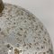 Mid-Century Glass Globe Hanging Lamp with Gold Flakes, 1970s, Image 2