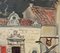 Yves Brayer, Il municipio di Les Baux-De-Provence, 1946, olio su tela, con cornice, Immagine 7