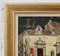 Yves Brayer, Il municipio di Les Baux-De-Provence, 1946, olio su tela, con cornice, Immagine 4