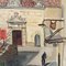 Yves Brayer, Il municipio di Les Baux-De-Provence, 1946, olio su tela, con cornice, Immagine 9