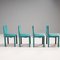 Green Velvet Acara Dining Chairs by Paolo Piva for B&B Italia, Set of 4 4