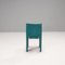 Grüne Acara Esszimmerstühle aus Samt von Paolo Piva für B&B Italia, 4er Set 6