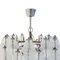 Lámpara de techo italiana Mid-Century moderna de cristal de Murano, años 70, Imagen 4