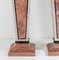 Early 20th Century French Pink Marble Pedestal Plinths, Set of 2, Image 18
