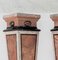 Early 20th Century French Pink Marble Pedestal Plinths, Set of 2 12