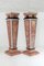 Early 20th Century French Pink Marble Pedestal Plinths, Set of 2, Image 4