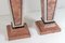 Early 20th Century French Pink Marble Pedestal Plinths, Set of 2, Image 5