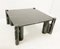Mid-Century Black Marble Square Coffee Table, 1970s 7