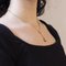 Collier Vintage en Or avec Perle et Diamant Taille Ancienne, 1950s 6