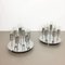 Modernist Chrome Wall & Ceiling Lights from Cosack, Germany, 1970s, Set of 2 5