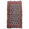 Small Antique Distressed Baluch Rug 1