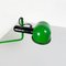 Mid-Century Italian Modern Green Metal Clamp-on Table Lamp, 1980s, Image 4