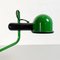 Mid-Century Italian Modern Green Metal Clamp-on Table Lamp, 1980s 7