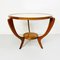 Mid-Century Italian Wooden Round Table, 1950s, Image 8