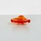 Mid-Century Italian Modern Orange Murano Glass Ashtray, 1970s 7