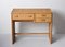 Mid-Century Italian Bamboo and Wicker Desk with Drawers, 1980s 18