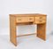 Mid-Century Italian Bamboo and Wicker Desk with Drawers, 1980s 10