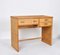 Mid-Century Italian Bamboo and Wicker Desk with Drawers, 1980s, Image 10