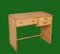 Italienischer Mid-Century Schreibtisch aus Bambus & Korbgeflecht mit Schubladen, 1980er 3