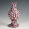 Early 20th Century Millefiori Murrine Vase in Red and White Murano from Fratelli Toso 2