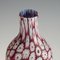 Early 20th Century Millefiori Murrine Vase in Red and White Murano from Fratelli Toso 5