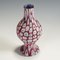 Early 20th Century Millefiori Murrine Vase in Red and White Murano from Fratelli Toso 4