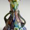 Mehrfarbige Millefiori Murrine Vase von Brothers Toso, frühes 20. Jh 6